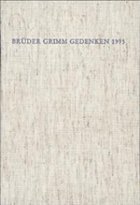 Brüder Grimm Gedenken - Friemel, Berthold