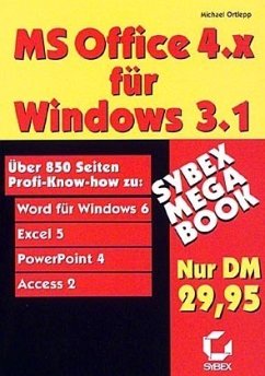 MS Office 4.x für Windows 3.1 - Ortlepp, Michael