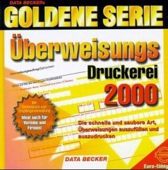 Überweisungsdruckerei 2000, 1 CD-ROM
