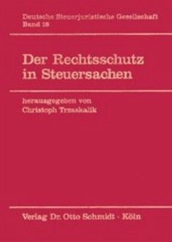 Cover Der Rechtsschutz in Steuersachen