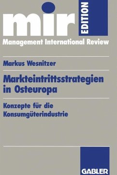 Markteintrittsstrategien in Osteuropa - Wesnitzer, Markus