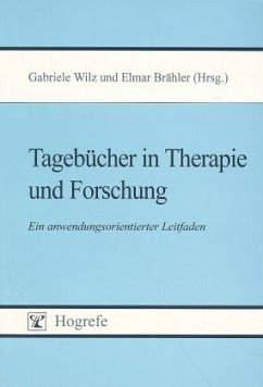 Tagebücher in Therapie und Forschung