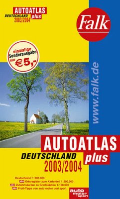 Falk Autoatlas Plus Deutschland 2003/2004