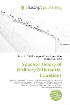 Spectral Theory of Ordinary Differential Equations