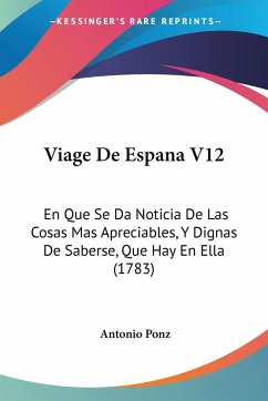 Viage De Espana V12