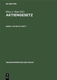 §§ 95-117 - Hopt, Klaus J. / Wiedemann, Herbert (Hgg.)