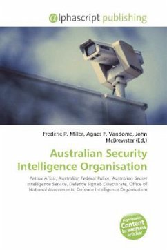 Australian Security Intelligence Organisation