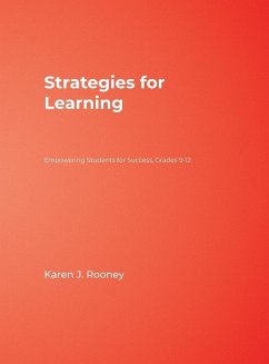 Strategies for Learning - Rooney, Karen J.