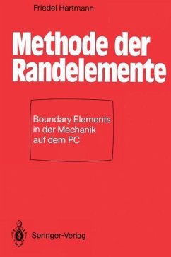 Methode der Randelemente - Hartmann, Friedel