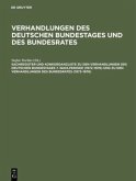 Sachregister und Konkordanzliste zu den Verhandlungen des Deutschen Bundestages 7. Wahlperiode (1972-1976) und zu den Verhandlungen des Bundesrates (1973-1976)