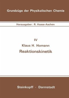 Reaktionskinetik - Homann, K. H.