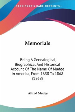 Memorials - Mudge, Alfred