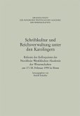 Schriftkultur und Reichsverwaltung unter den Karolingern