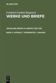 Apparat / Kommentar / Anhang / Friedrich Gottlieb Klopstock: Werke und Briefe. Abteilung Briefe IX: Briefe 1795-1798 Abt. Briefe, Band 2, Tl.2