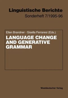 Language Change and Generative Grammar