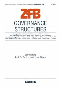 Governance Structures