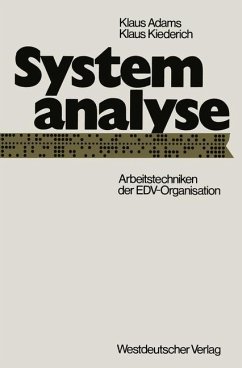 Systemanalyse - Adams, Klaus