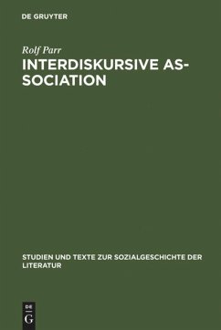 Interdiskursive As-Sociation - Parr, Rolf