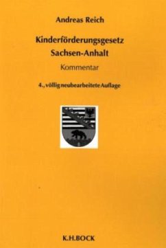 Cover Kinderförderungsgesetz (KiföG) Sachsen-Anhalt, Kommentar