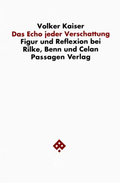 Das Echo jeder Verschattung - Kaiser, Volker