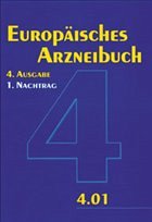 Europäisches Arzneibuch 4. Ausgabe, 1. Nachtrag (Ph.Eur. 4.01)