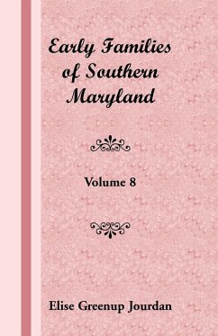Early Families of Southern Maryland - Jourdan, Elise Greenup