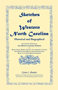 Cover Sketches of Western North Carolina, Historical and Biographical
