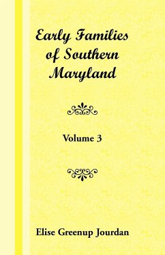 Early Families of Southern Maryland - Jourdan, Elise Greenup