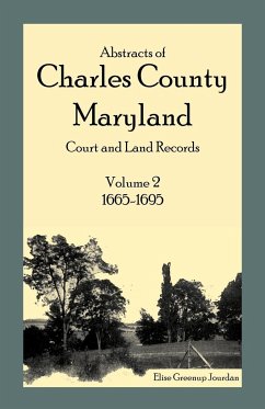 Abstracts of Charles County, Maryland Court and Land Records - Jourdan, Elise Greenup