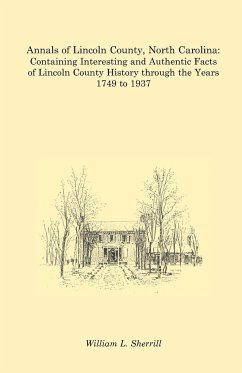 Annals of Lincoln County, North Carolina - Sherrill, William L.