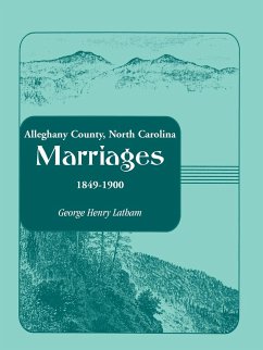 Alleghany County, North Carolina, Marriages, 1849-1900 - Latham, George Henry