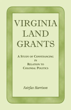 Virginia Land Grants - Harrison, Fairfax