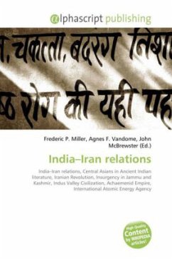 India Iran relations