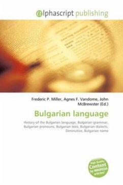 Bulgarian language