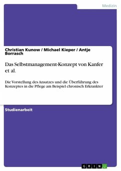 Das Selbstmanagement-Konzept von Kanfer et al. - Kunow, Christian;Borrasch, Antje;Kieper, Michael