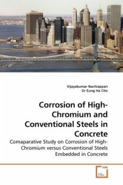 Cover Corrosion of High-Chromium and Conventional Steels in Concrete