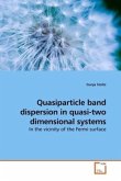 Quasiparticle band dispersion in quasi-two dimensional systems