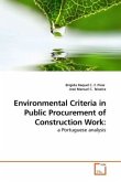 Environmental Criteria in Public Procurement of Construction Work:
