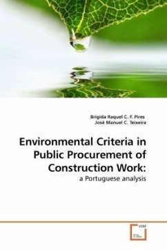 Environmental Criteria in Public Procurement of Construction Work: - Pires, Brígida R. C. F.