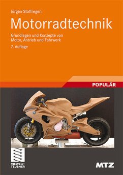 Motorradtechnik - Grundlagen und Konzepte von Motor, Antrieb und Fahrwerk - Stoffregen, Jürgen