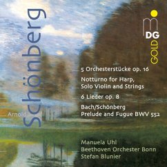 5 Orchesterstücke Op.16/6 Lieder Op.8/+ - Uhl,Manuela/Blunier,Stefan/Beethoven Orch.Bonn