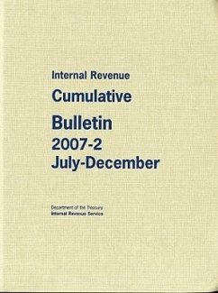 Internal Revenue Cumulative Bulletin 2007-2, July-December