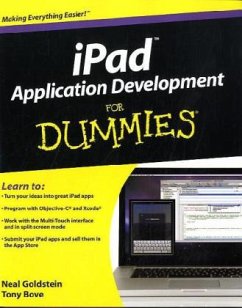 iPad Application Development For Dummies - Goldstein, Neal; Bove, Tony