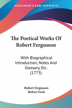 The Poetical Works Of Robert Fergusson