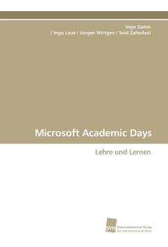 Microsoft Academic Days - Dahm, Ingo