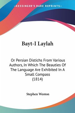 Bayt-I Laylah - Weston, Stephen