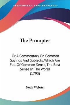 The Prompter - Webster, Noah