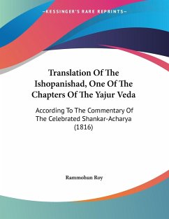 Translation Of The Ishopanishad, One Of The Chapters Of The Yajur Veda