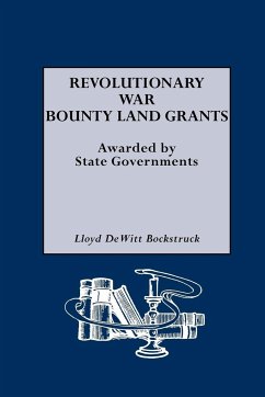 Revolutionary War Bounty Land Grants - Bockstruck, Lloyd DeWitt