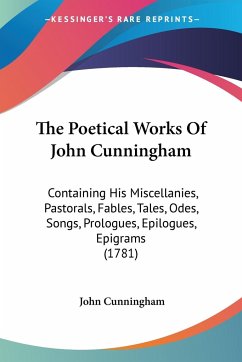The Poetical Works Of John Cunningham
